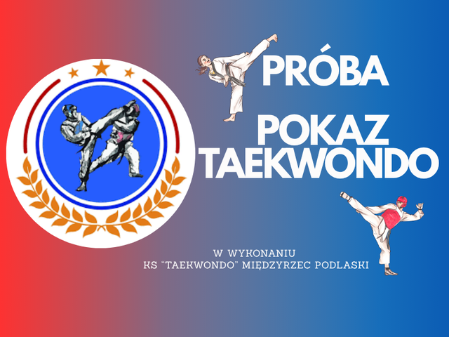 Próba Pokaz Taekwondo